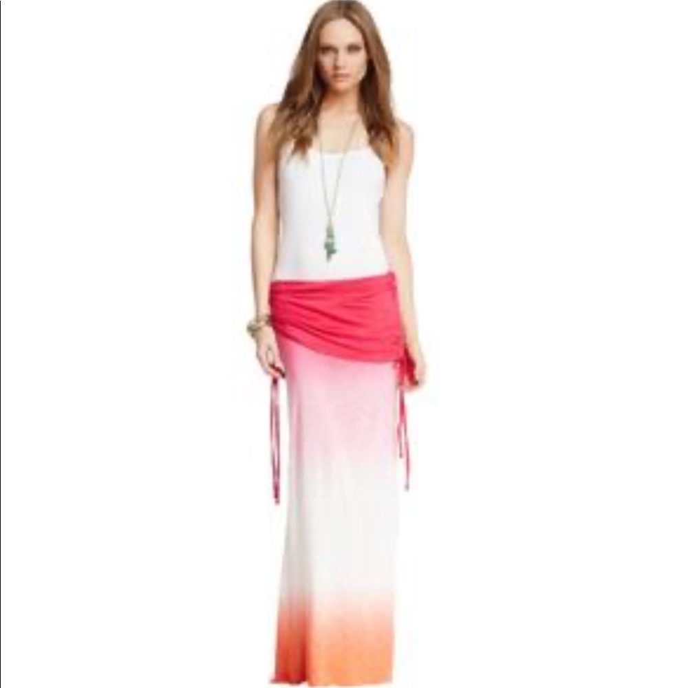 Young Fabulous & Broke Ombre Ruched Sierra Skirt